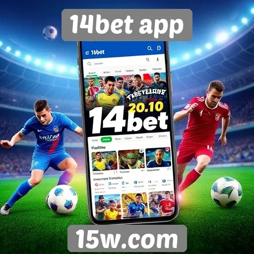 Variedade de jogos disponíveis no 14bet app